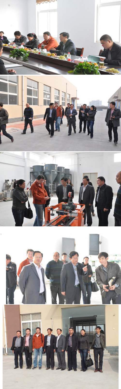 省工信廳領導檢查指導工作